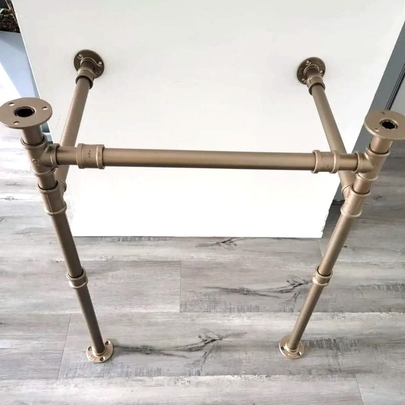 Console Sink Leg Brass - Etsy