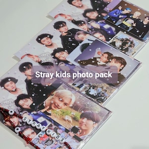 Stray kids photo pack Kpop merch photocards keychain skz kpop lomo cards