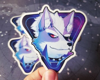 star fox wolf plush