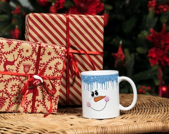 Chillin Snowman Winter Mug