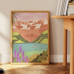 Peru Art Print, Cusco Print, South America Wall Art, Travel Gift, Housewarming Gift, Peru Gift, Travel Print, Travel Poster