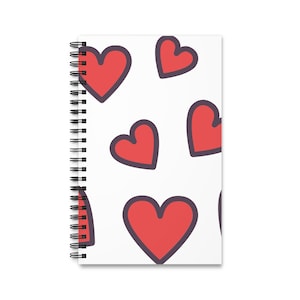 Diário espiral sincero, caderno fofo para anotações, presentes para estudantes, cartas de amor, dia dos namorados, diário fofo com lembretes