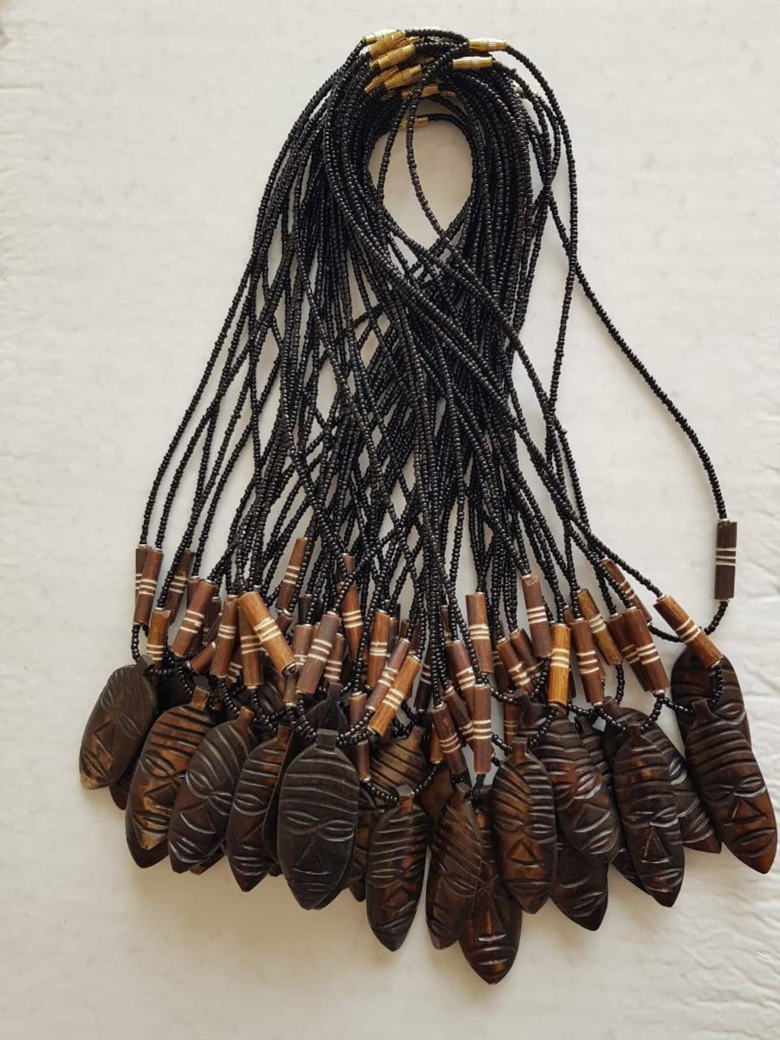 Wholesale Assorted Pendants African Pendants Wooden Etsy UK