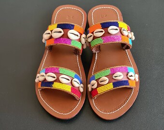 Afrikaanse sandalen - Etsy Nederland