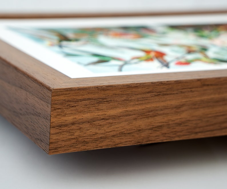 Download Custom Wooden Frame Walnut. A2 A3 A4 A5 Frame for Picture | Etsy