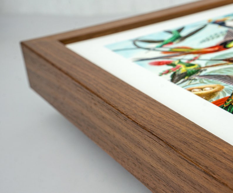 Custom Wooden Frame Walnut. A2 A3 A4 A5 Frame for Picture ...