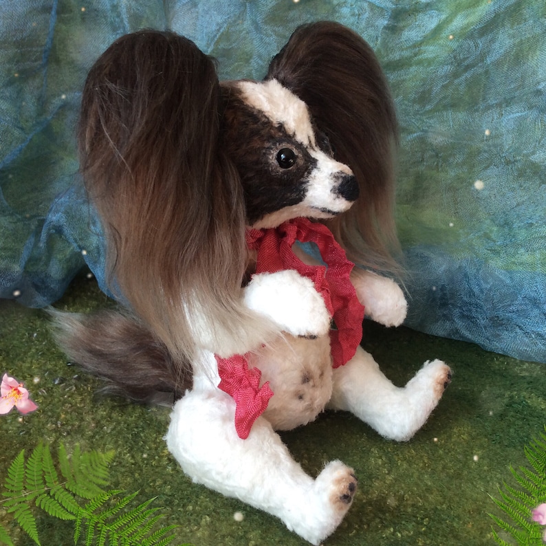 Toy papillon dog Etsy