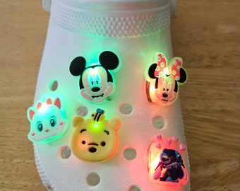 Light Up Crocs Charms Instant Light Up Shoes