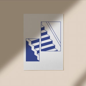 design Poster | Architektur print | abstraktes poster A4 A3