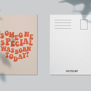 Carte postale d'anniversaire | Carte postale d'anniversaire | carte d'anniversaire amour image 2