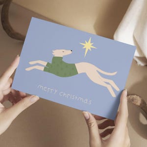 carte de Noël | carte de Noël | Chien de Noël