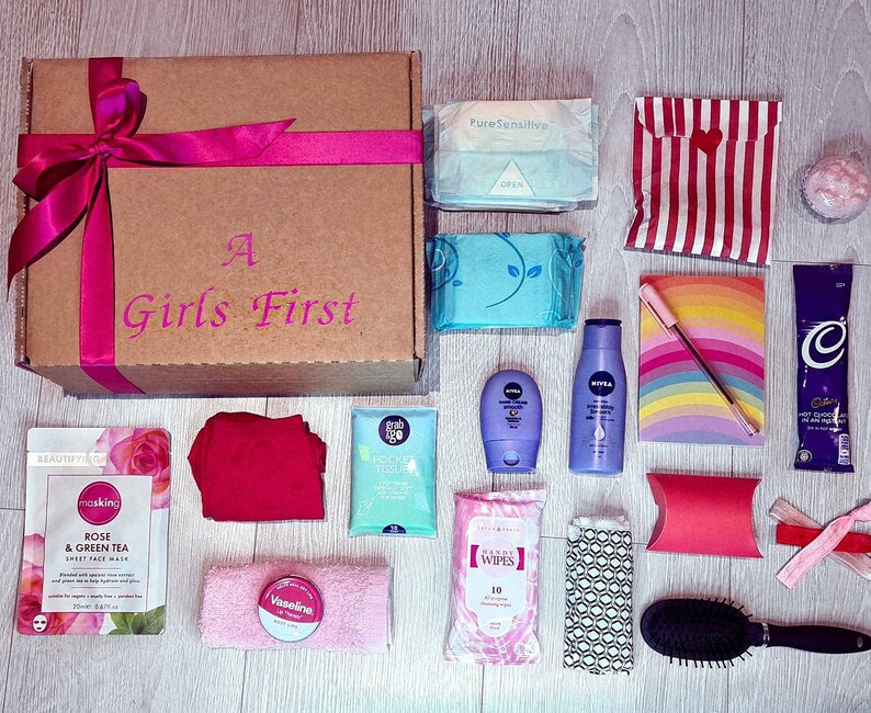 A Girls First Period Kit... Etsy