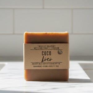 Coco Loco Coconut Milk Soap | Handmade Vegan Cocoa Butter Soap