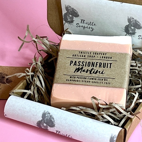 Passion Fruit Martini- Vegan Soap with passion seed oil