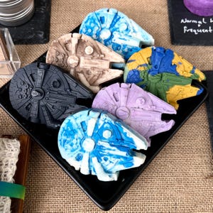 Millennium Falcon Inspired Soap | Assorted Fragrances | Hamdmade Vegan & Cruelty Free | Star Wars Gift
