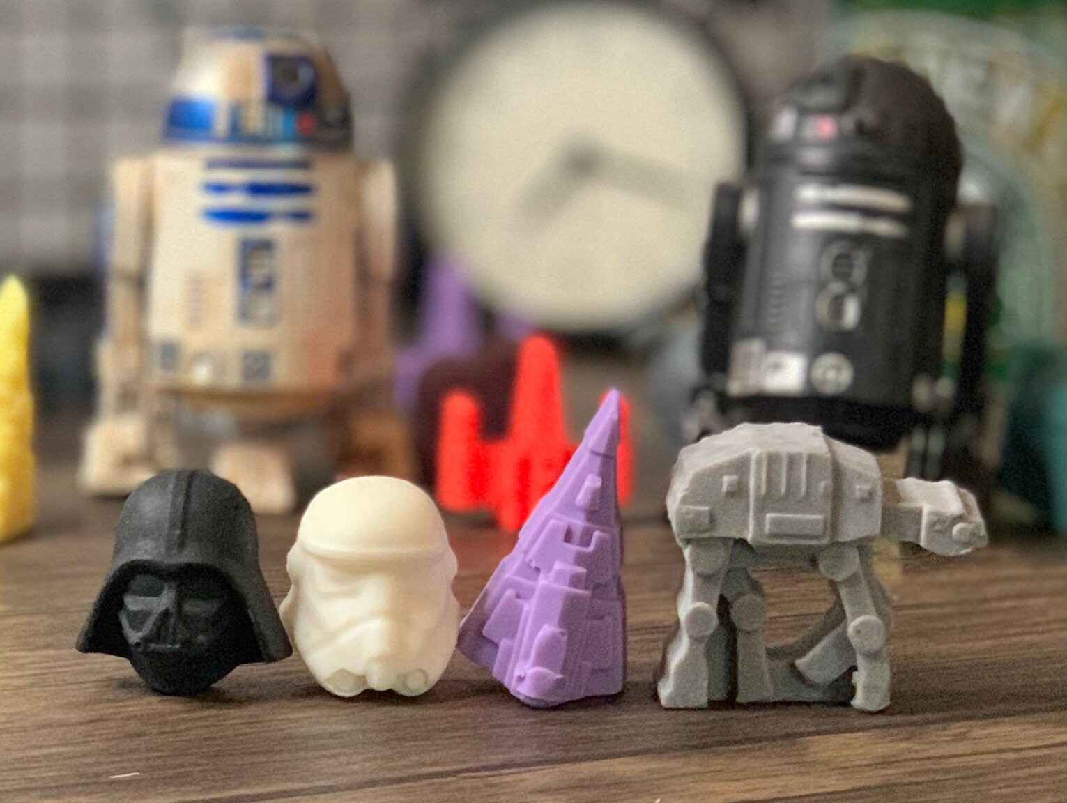 Zero Waste Star Wars Inspired Gift Set-  4 Mini Handmade Soaps