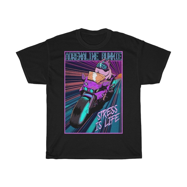 CyberpunkPets - Adrenalin Bunnie T-Shirt Unisex