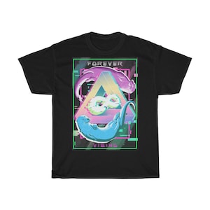 CyberpunkPets - Forever Vibing T-Shirt Unisex Dark