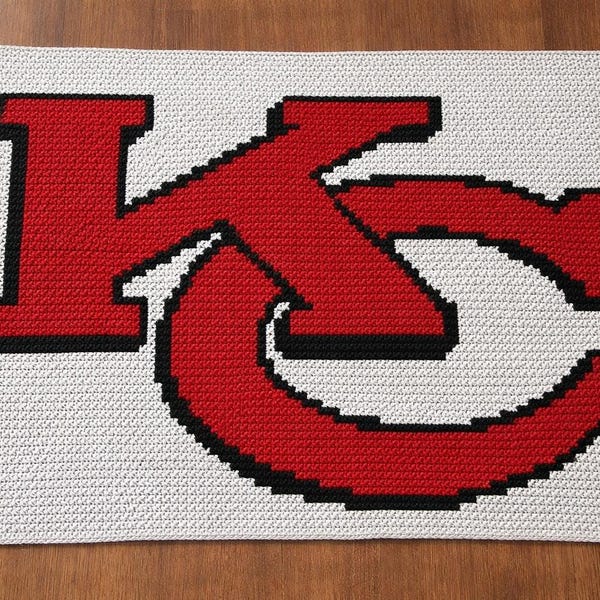 Kansas City Chiefs Graphgan Crochet Blanket Pattern