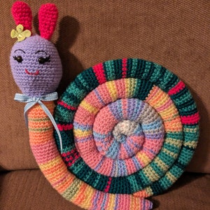 Temperature Snail Crochet Pattern