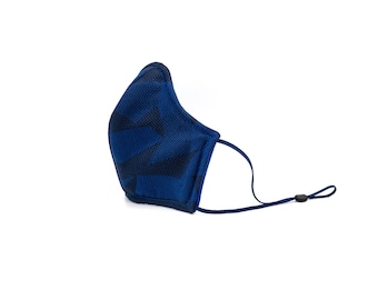 The Blues Mask: Hypoallergenic Neoprene Fabric Mask