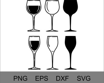 Download Wine Glass Svg Etsy