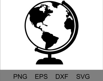 Download Globe Svg Etsy