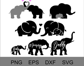 Free Free Elephant Family Svg Free 66 SVG PNG EPS DXF File