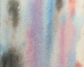 Color Explosion watercolor on canvas