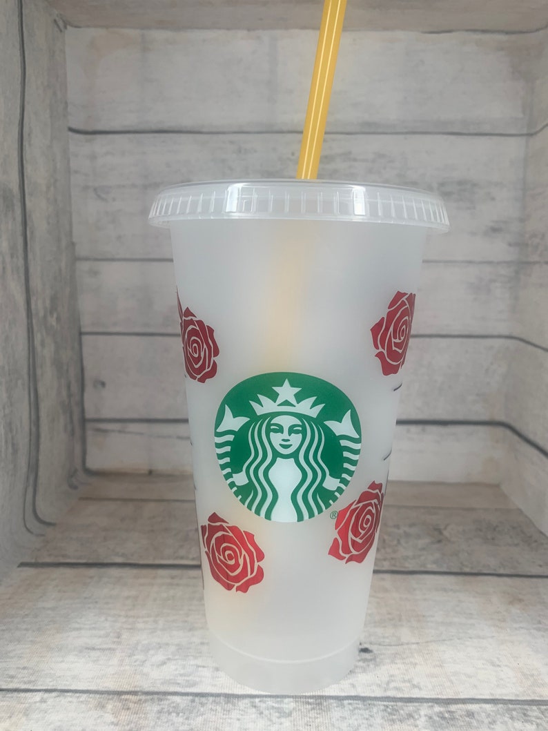 Disney Beauty and the beast inspired Starbucks color