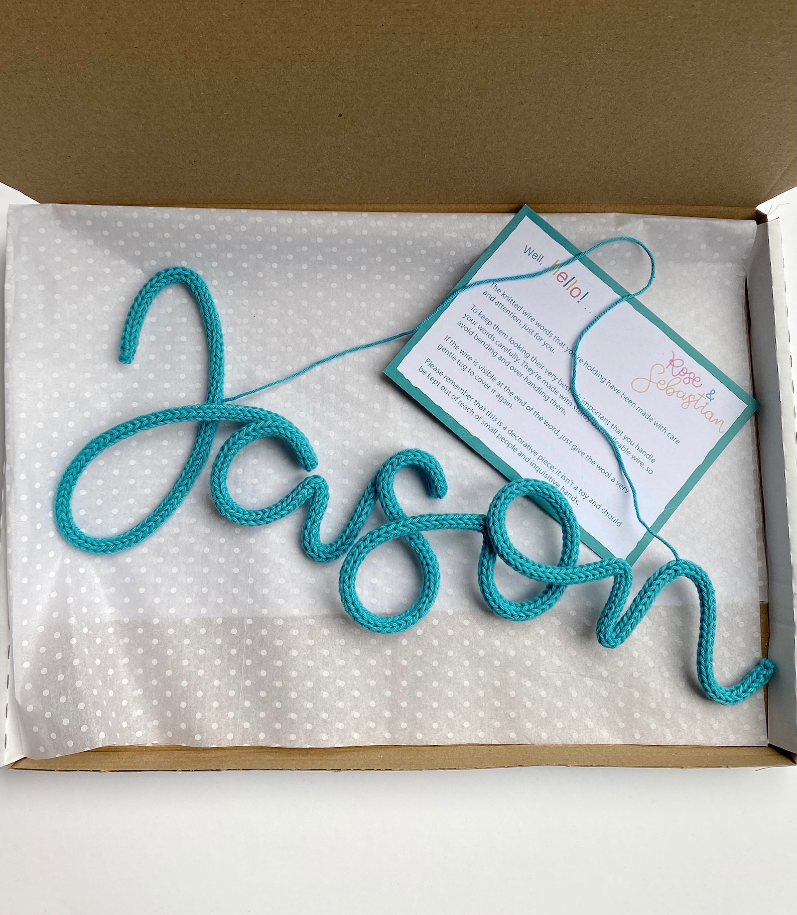 Custom Wire Name Sign up to 10 Letters Knitted Name Etsy