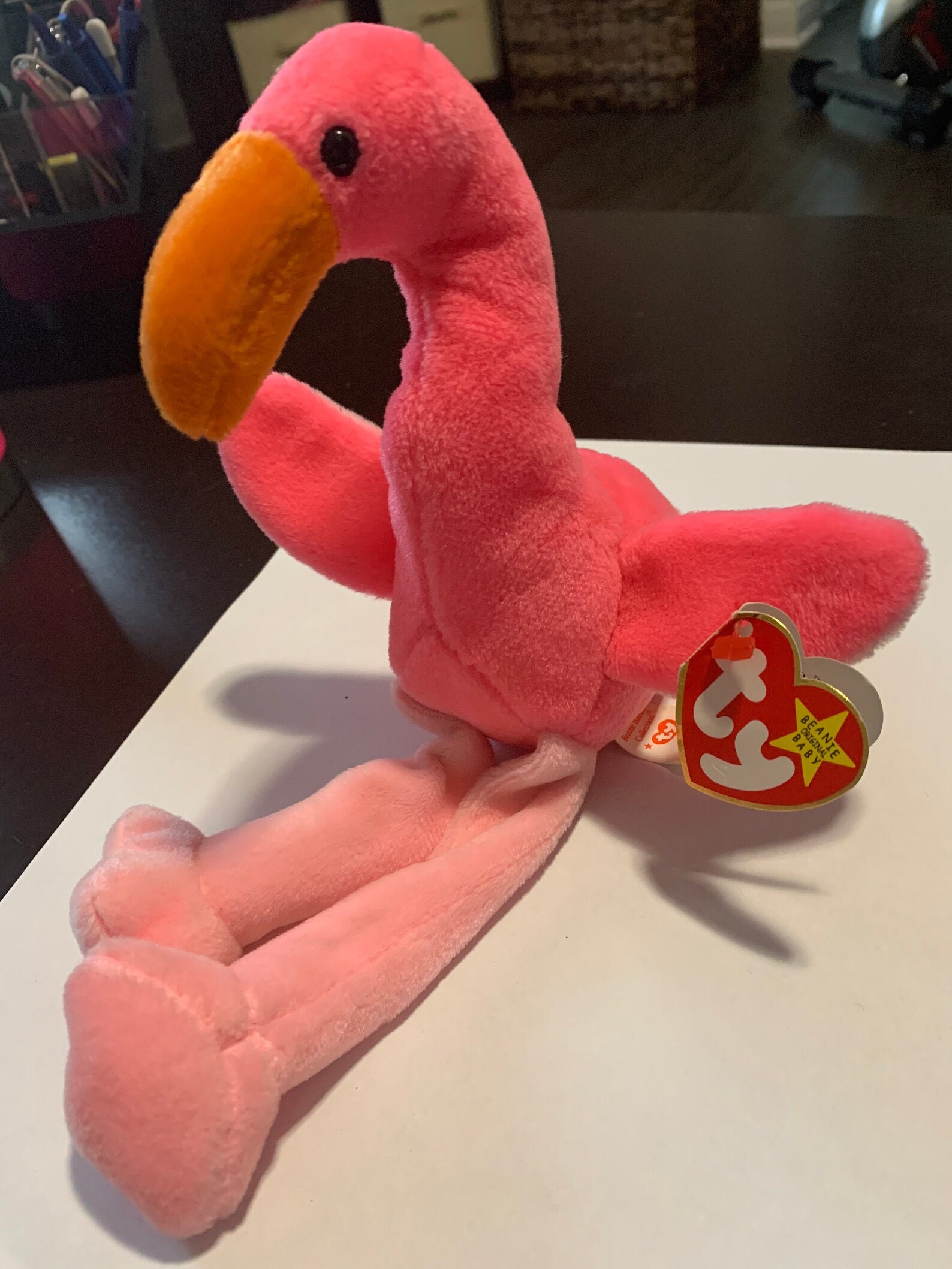 PINKY Beanie Baby 1995 | Etsy