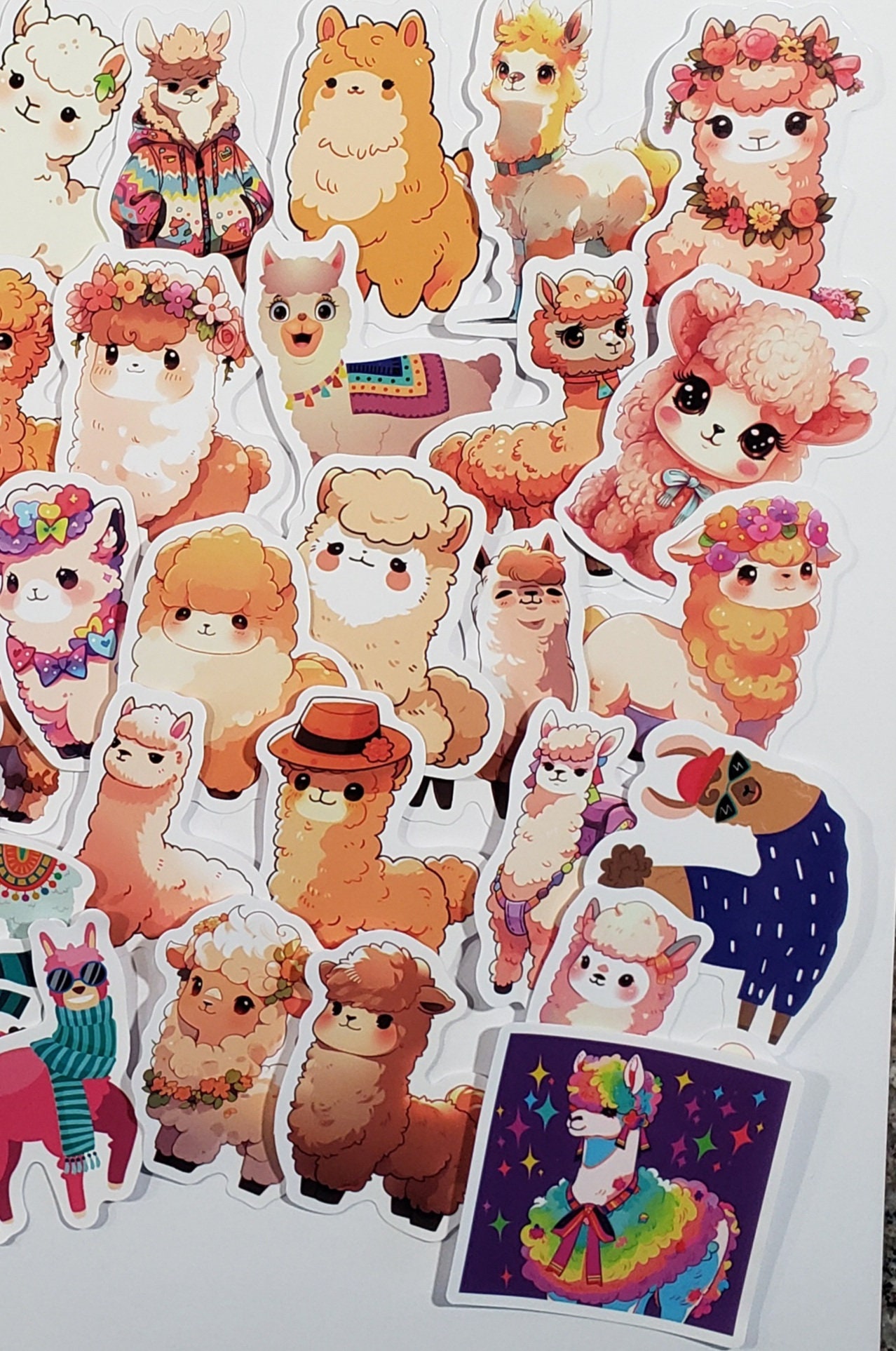 Stickers, Alpaca, Waterproof, Great for Laptops, Scrapbook, Water ...