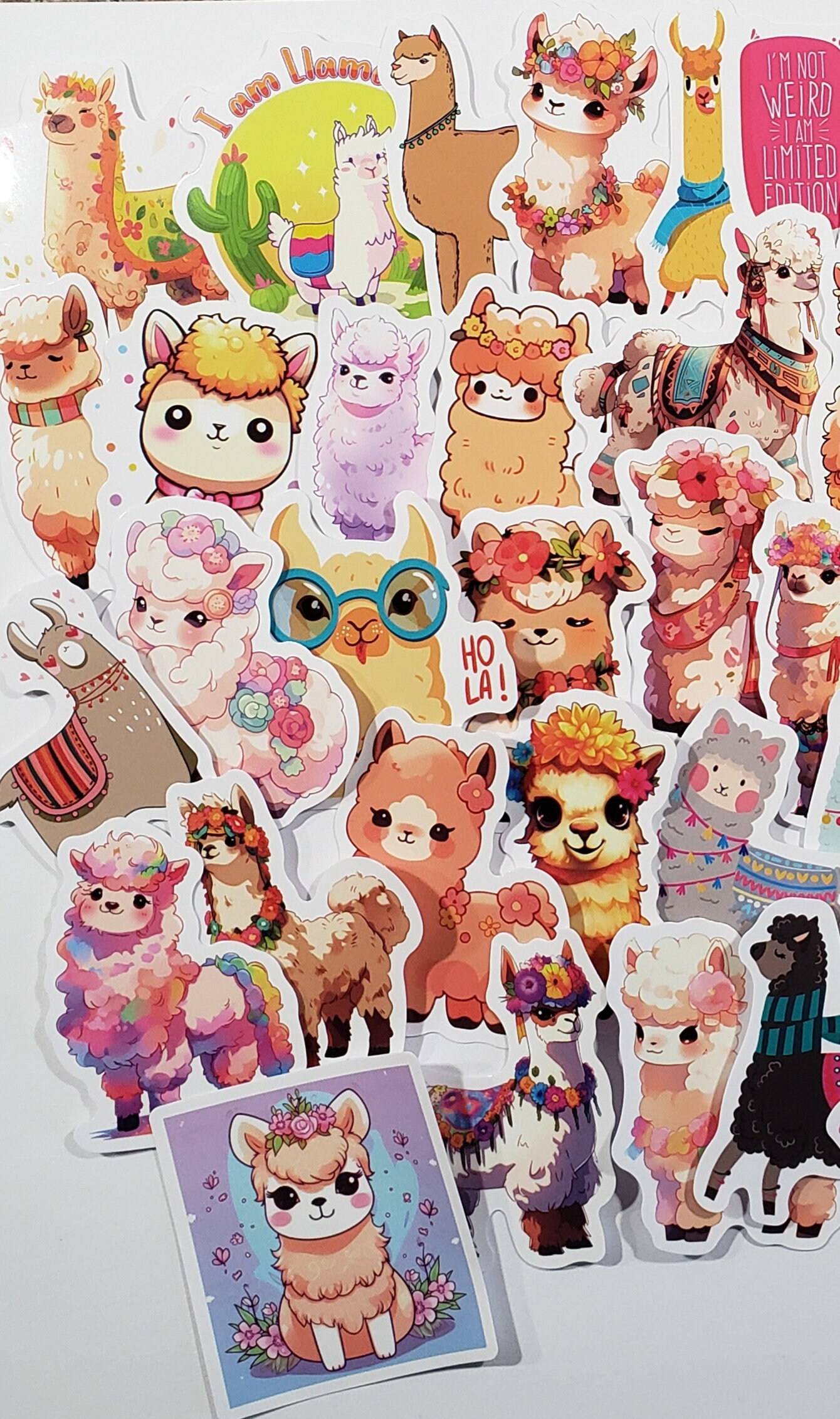 Stickers, Alpaca, Waterproof, Great for Laptops, Scrapbook, Water ...