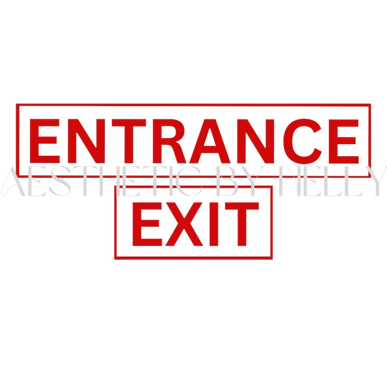Costco Entrance & Exit Sign Instant Digital Download Costco Birthday ...