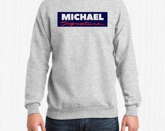 Kirkland Signature Crewneck | Costco Wholesale | Custom Signature Unisex Crewneck | Birthday Party | Costco Event