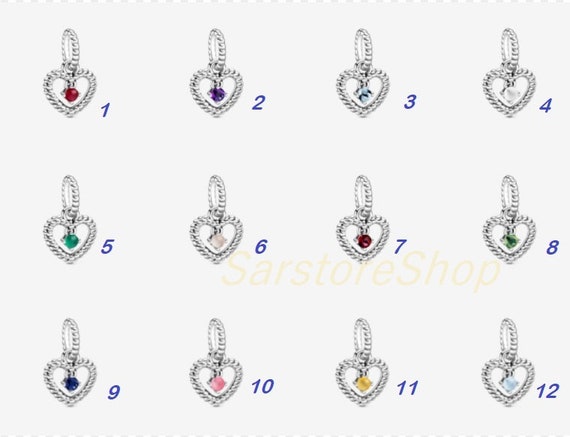 Pandora birthstone necklace Clearance