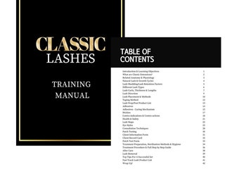 Classic Lash Manual