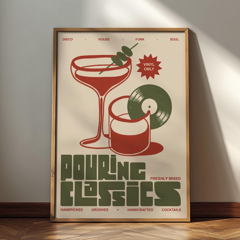 Particles Poster - Etsy UK