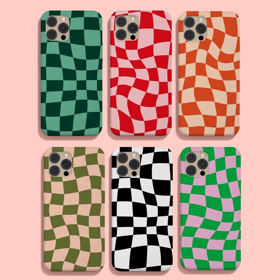 ★DESIGN SKIN★ iPhone New Bookle Pattern Case Checkerboard Amazon.com: Mixneer Checkerboard Phone Case Compatible with