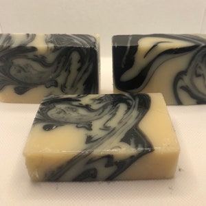Black Knight || Cold Process Soap || Artisan Soap| Men’s Soap || Gifts for Him || Fathers Day Gifts || Birthday Gifts