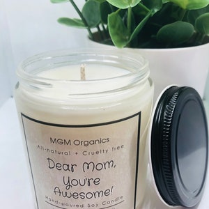 Lavender Vanilla Soy Candle || Statement Collection || Hand Made || American Made|| gifts for him/her|| Mother’s Day gift