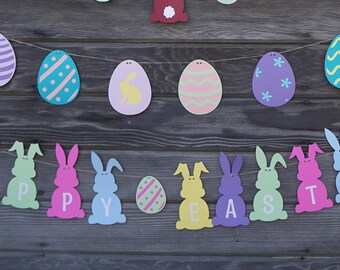 Easter Garland, Bunny Banner
