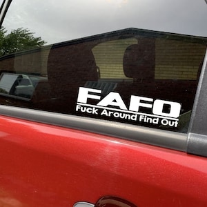 FAFO Aufkleber