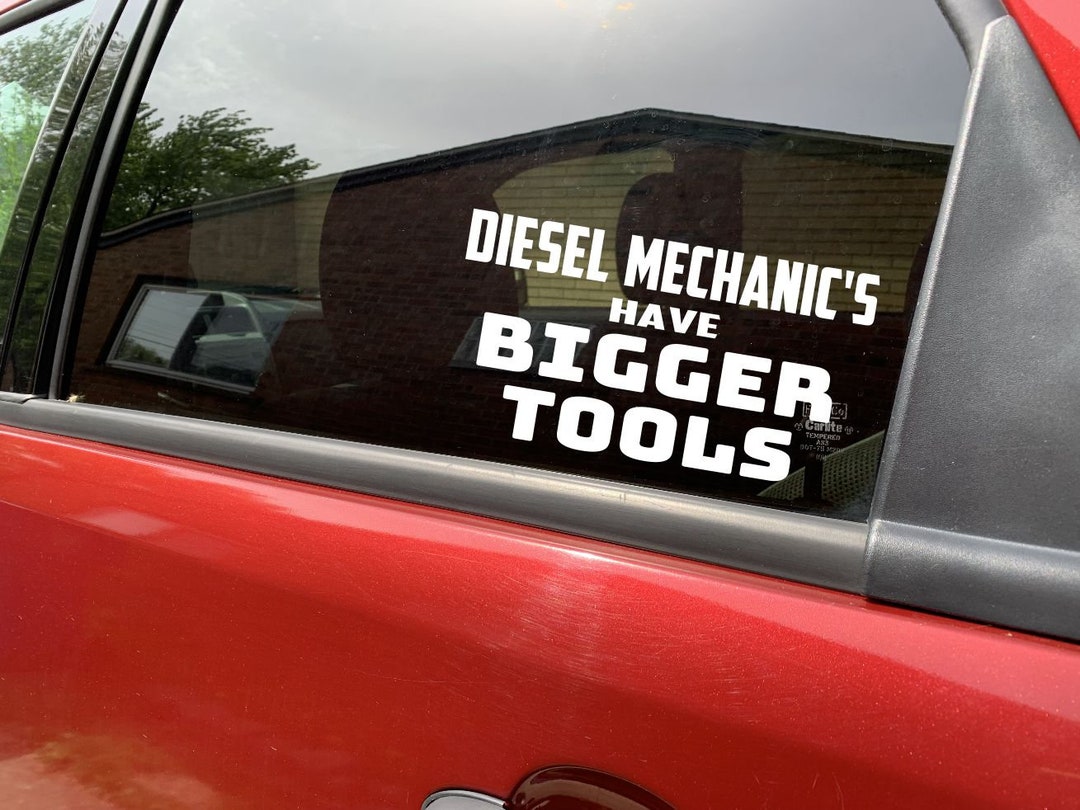 Diesel Mechanic Sticker - Etsy