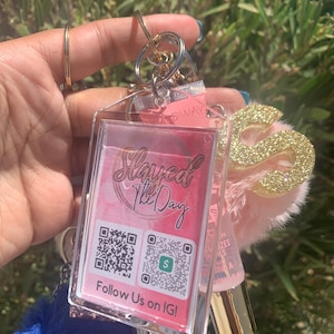 Cash App Keychain | Keychain | Custom Keychain | Business Keychain | Lipgloss Keychain