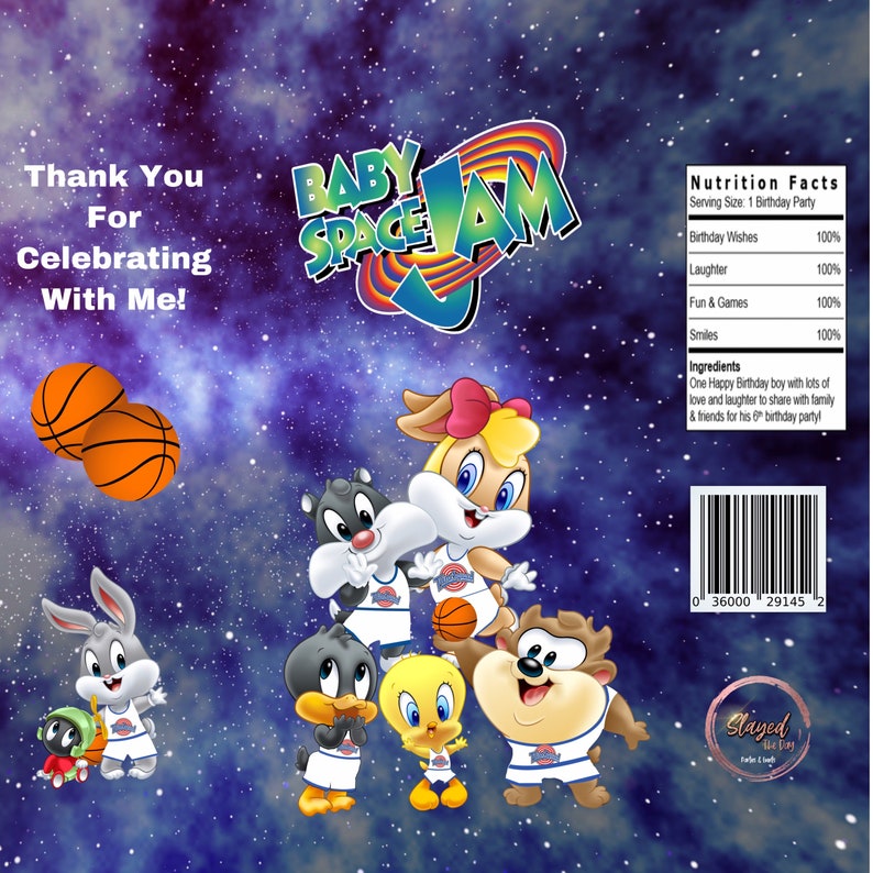 Download Baby Space Jam Baby Space Jam Party Baby Space Jam Favors Baby Space Jam Chip Bags Party Favors Paper Party Supplies Bookanyexpert Com