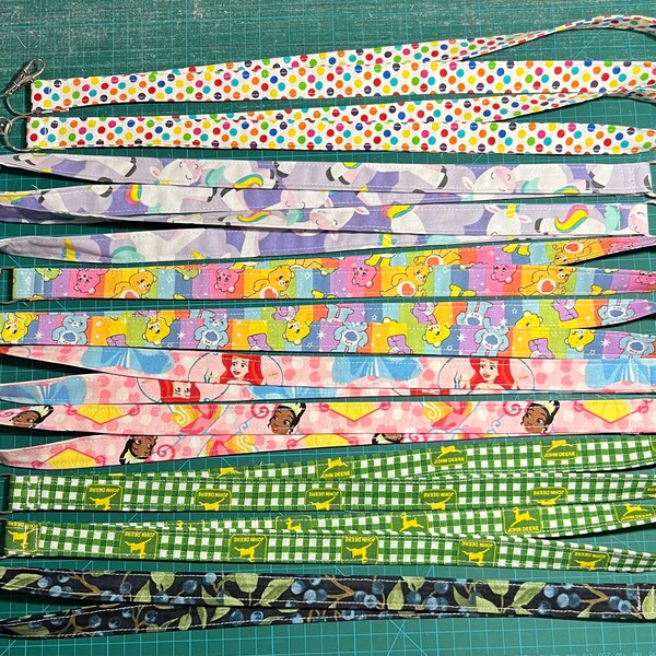 Fabric Lanyard - Etsy