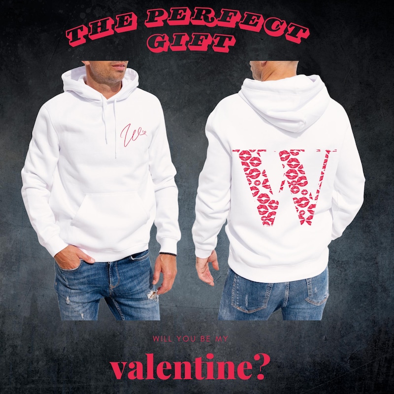 Kiss Hoodie Boyfriend Etsy