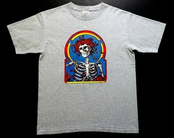 Grateful Dead T-shirt unisex adulta Bertha Circle con lavaggio Grateful Dead T-shirt unisex adulta Bertha Circle con lavaggio